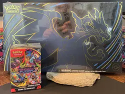 Pokemon Mega Charizard X ex Ultra Premium Collection & Phantasmal Flames Bundle - Image 1
