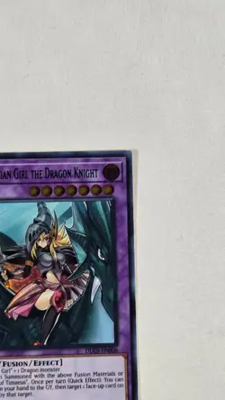 Yugioh Dark Magician Girl the Dragon Knight DLCS-EN006 Green Ultra Rare - Image 2