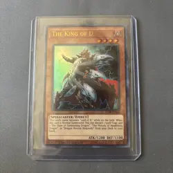 Yugioh The King of D. LC06-EN002 Ultra Rare Limited Edition NM - Image 1