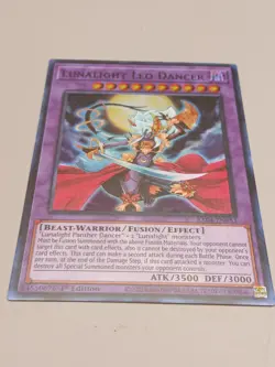 Yugioh Lunalight Leo Dancer RA04-EN053 Super Rare 1st Ed Near Mint - Image 1