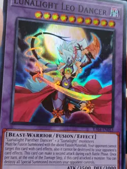 Yugioh Lunalight Leo Dancer RA04-EN053 Super Rare 1st Ed Near Mint - Image 3