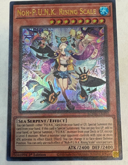 YUGIOH-1x- Noh-P.U.N.K. Rising Scale - BLMM-EN050 - Ultra Rare - 1st Edition - Image 1