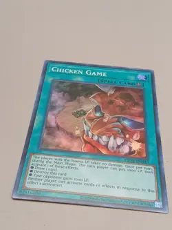 Chicken Game Super Rare OP26-EN010 Yugioh - Image 1