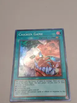 Chicken Game Super Rare OP26-EN010 Yugioh - Image 2