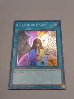 YuGiOh! - Change of Heart RA01-EN050 Super Rare 1st Edition Near Mint - Image 2