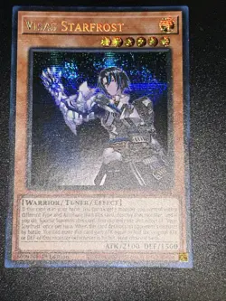 Yugioh! Visas Starfrost - MP23-EN064 - Prismatic Secret Rare - 1st Edition - Image 1