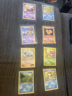 Vintage Pokemon Card Lot (8x) - Base, Fossil, Team Rocket, Gym Heroes, WOTC - NM - Image 1