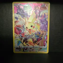 Near Mint 🔥💎PIKACHU 160/159 SWSH CROWN ZENITH POKEMON FULL ART SECRET! RARE - Image 1