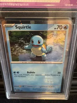 Squirtle 048 Reverse Holo PROMO English Pokemon 151 Card UK seller - Image 3