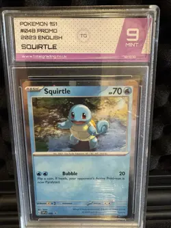 Squirtle 048 Reverse Holo PROMO English Pokemon 151 Card UK seller - Image 5