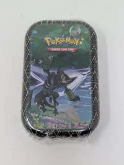 New and Factory Sealed Pokemon TCG Sword & Shield Shining Fates Tin - Zarude - Image 1