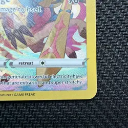 Pikachu (Secret) 160/159 Crown Zenith Holo Pokemon OC Off-center - Image 4
