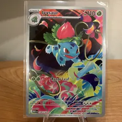 Pokemon Ivysaur 134/132 Me01: Mega Evolution Rare Holo Stage 1 110 HP English - Image 1