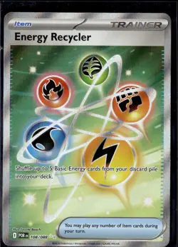 Energy Recycler 108/088 Ultra Rare Perfect Order Pokemon Holo Near Mint - Image 1
