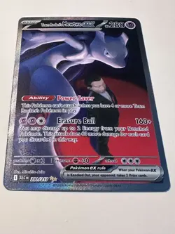 Pokemon TCG Team Rockets Mewtwo EX 281/217 Ascended Heroes SIR - Image 2