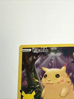 PIKACHU 2021 POKEMON SWSH CELEBRATIONS RARE FULL ART 005/025 - Image 5