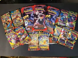 Pokemon TCG Booster Packs New Sealed Lot of 14 Mixed Packs - Image 1