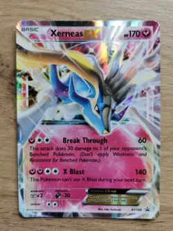 Pokemon Xerneas EX Holo Black Star Promo NM XY149 - Image 1