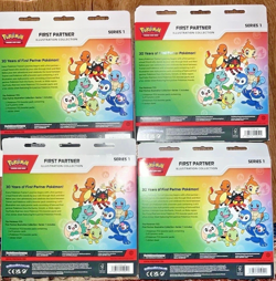 Pokemon TCG First Partner Illustration Collection Series 1 New Sealed (Lot of 4) - Image 3