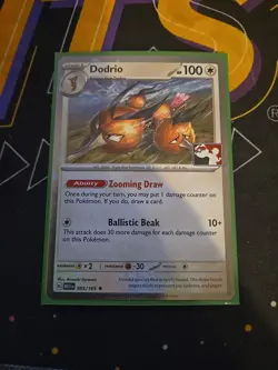 Pokemon TCG Dodrio Play Stamped Prize Pack Series 5 Holo 085/165 NM - Image 1