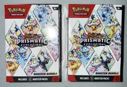 2x Prismatic Evolutions Booster Bundles: Pokemon - New & Sealed - Scarlet Violet - Image 1