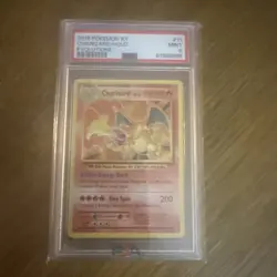 2016 Pokemon XY Evolutions Charizard Holo PSA 9 Mint #11/108 - Image 1