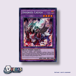 Yu-Gi-Oh! Unlimited Invoked Caliga Secret Rare FUEN-EN027 NM - Image 1