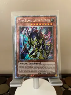 Yugioh! - Toon Black Luster Soldier - (Platinum Secret Rare) RA03-EN272 - Image 1