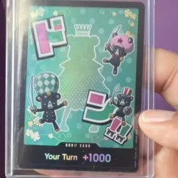 Bandai One Piece CCG Don!! Card Your Turn +1000 Standard Card Stock - Image 1