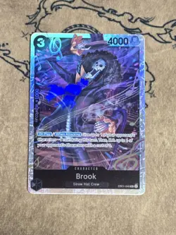 One Piece Card Game Brook EB01-046 (Reprint) Super Rare NM - Image 1
