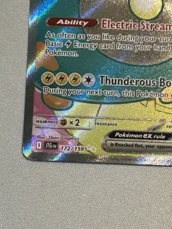 Pokemon TCG Iono's Bellibolt EX 172/159 Journey Together Holo Card - Image 5