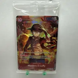 Monkey D. Luffy SR ST10-006 - Treasure Booster Promo - One Piece TCG Sealed - Image 1