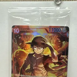 Monkey D. Luffy SR ST10-006 - Treasure Booster Promo - One Piece TCG Sealed - Image 2