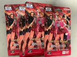 Lot of (4) One Piece Heroines Ediiton Booster Blister Packs - Image 1