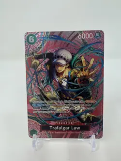 One Piece TCG OP13-031 Trafalgar Law SP OP-15 Adventure on Kami’s Island English - Image 1