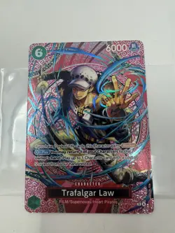 One Piece TCG OP13-031 Trafalgar Law SP OP-15 Adventure on Kami’s Island English - Image 3