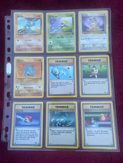 Team Rocket Fossil Jungle Base Set Pokemon Cards No Duplicates Bundle WOTC 1999 - Image 5