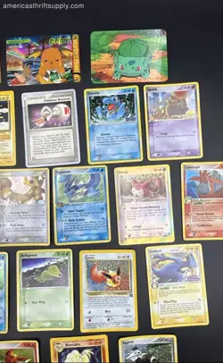 Pokemon Card Lot Mixed Vintage Modern EX Holo Rares GX 33 Cards See Photos - Image 3