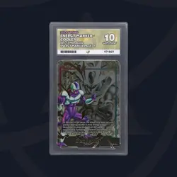 Dragon Ball Gold Energy Marker E01-12 Cooler Ace Graded 10 Promo Card Pop 1 Eng - Image 1