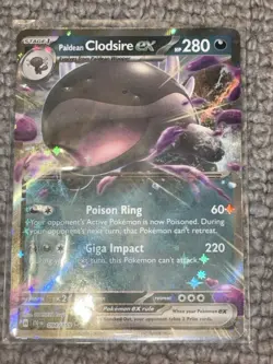 Pokemon TCG Journey Together Paldean Clodsire EX Card 094/159 - Image 1