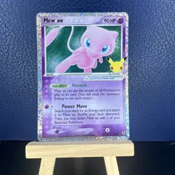 Mew ex 88/92 Holo Celebrations Classic Collection Trading Card 2021 Ungraded - Image 1
