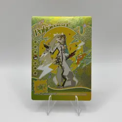 Pokemon Mengka Crossover Hatsune Miku + Rotom UR-003 Card Chinese Non TCG - Image 1