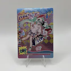 Pokemon Mengka Crossover Hatsune Miku + Meloetta UR-013 Card Chinese Non TCG - Image 1