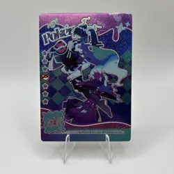 Pokemon Mengka Crossover Hatsune Miku + Mismagius UR-011 Card Chinese Non TCG - Image 1