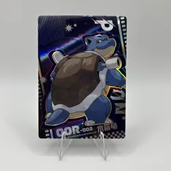 Pokemon Mengka Blastoise OOR-002 Card Chinese Non TCG - Image 1