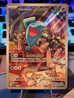 SV: Scarlet & Violet Promo Cards #203 Team Rocket's Wobbuffet - Image 1