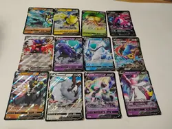 Pokemon 14 Jumbo Black Star Promo Full Art Holo Card Lot - Image 1