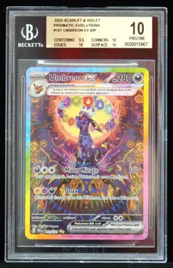 Umbreon ex #161/131 Prismatic Evolutions BGS 10 Pokemon Card - Image 1