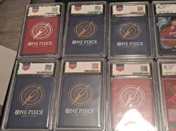 One Piece Chinese Japanese Cards Lot , PGS JBH Graded - Image 4
