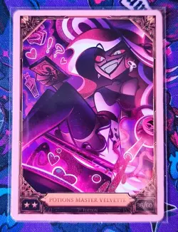 Hazbin Hotel trading cards SET - (13/60 Foil, 36/60 Foil, PR-01) - Image 2